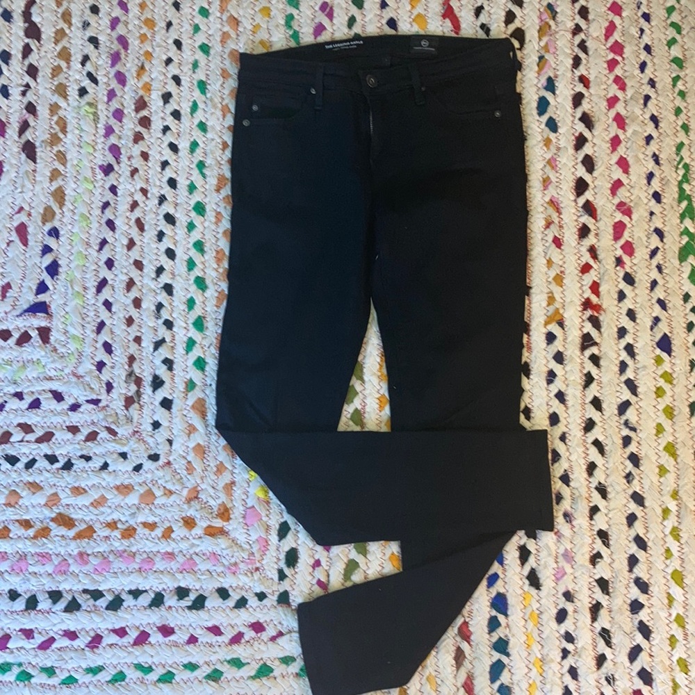 cute black AG jeggings
